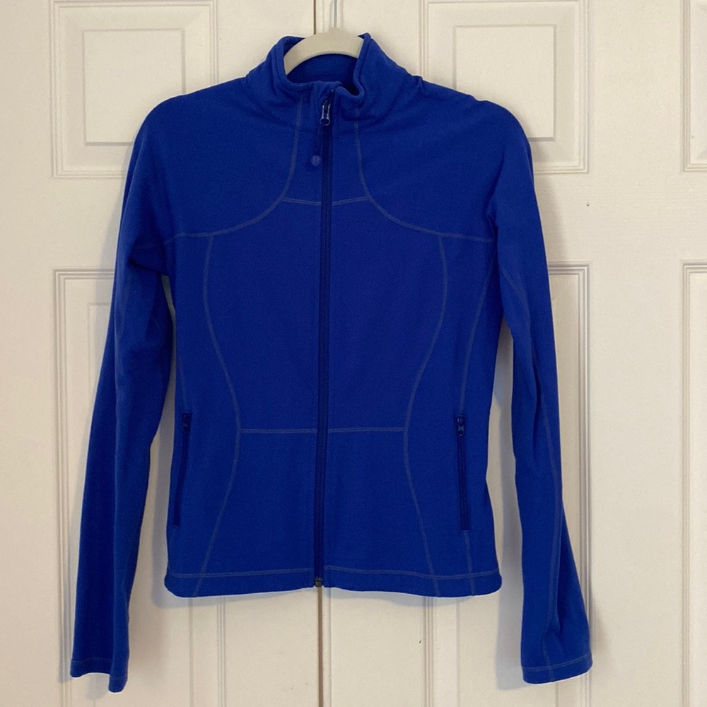 Royal blue Lululemon jacket approx size 4-6